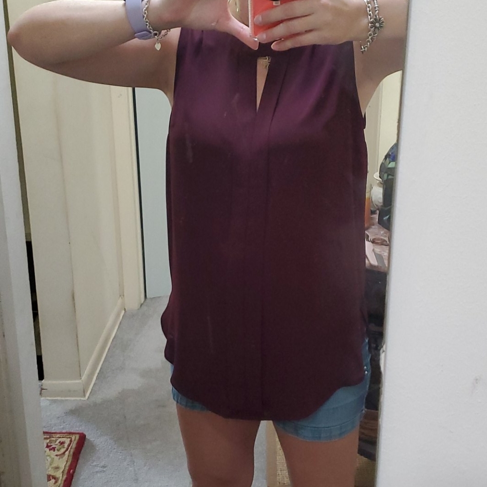 Vince Camuto sleeveless blouse.